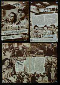 h048 EARTH VS THE FLYING SAUCERS German movie program '56 cool!