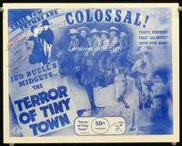h066 TERROR OF TINY TOWN signed video movie lobby card R89 Fern Formica