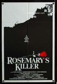 k546 PROWLER one-sheet movie poster '81 Rosemary's Killer, horror!