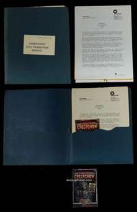 h106 CREEPSHOW idea movie promotion manual '82 Warner Bros.
