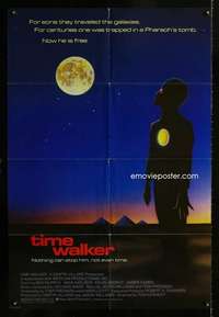 k649 TIME WALKER one-sheet movie poster '82 trapped in a Pharaoh's tomb!
