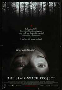 m225 BLAIR WITCH PROJECT one-sheet movie poster '99 horror cult classic!
