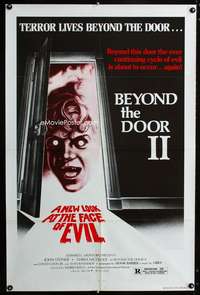 m246 SCHOCK one-sheet movie poster '78 Mario Bava, Beyond the Door II!