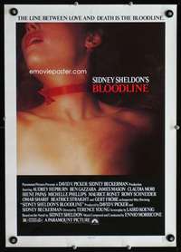 m104 BLOODLINE special 17x24 movie poster '79 Sidney Sheldon novel!