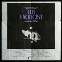 p030 EXORCIST int'l six-sheet movie poster '74 William Friedkin, Von Sydow