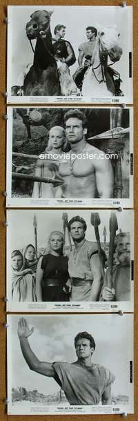 s212 DUEL OF THE TITANS 10 8x10 movie stills '63 Hercules vs. Tarzan!