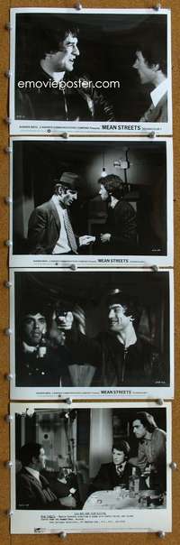 s050 MEAN STREETS 23 8x10 movie stills '73 Robert De Niro, Keitel