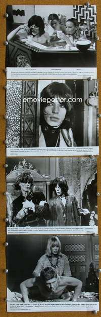 s042 PERFORMANCE 26 8x10 movie stills '70 Nicolas Roeg, Mick Jagger