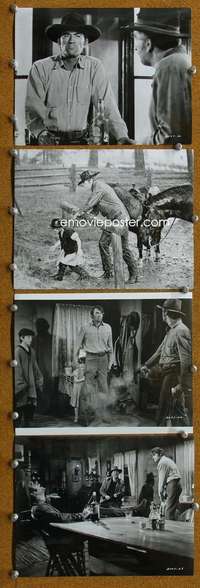 s257 SHOOT OUT 9 7.5x9.5 movie stills '71 gunfighting Gregory Peck!