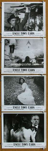 s232 UNCLE TOM'S CABIN 10 8x10 movie stills '69 Kroger Babb, Stowe