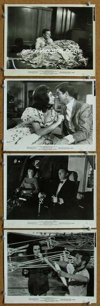 s332 WHAT A WAY TO GO 8 8x10 movie stills '64 Shirley MacLaine, Newman