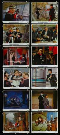 s413 ASSASSINATION BUREAU 12 8x10 mini movie lobby cards '69 Diana Rigg