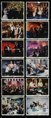 s422 FIVE PENNIES 12 8x10 mini movie lobby cards '59 Danny Kaye, Louis Armstrong