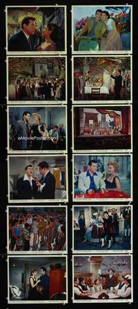 s424 FOR THE FIRST TIME 12 8x10 mini movie lobby cards '59 Zsa Zsa Gabor, Lanza