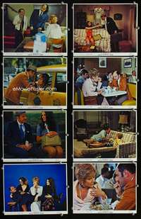 s541 LAST OF THE RED HOT LOVERS 8 8x10 mini movie lobby cards '72 Simon