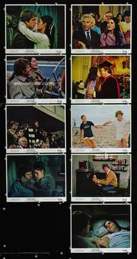 s479 LOVE STORY 9 8x10 mini movie lobby cards '70 Ali MacGraw, Ryan O'Neal
