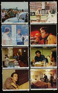 s549 MAN ON A SWING 8 8x10 mini movie lobby cards '74 Cliff Robertson, Grey