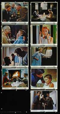 s481 ROSEMARY'S BABY 9 8x10 mini movie lobby cards '68 Polanski, Mia Farrow