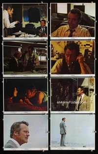 s569 SAVE THE TIGER 8 8x10 mini movie lobby cards '73 Oscar Winner Jack Lemmon!