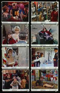 s574 SMASHING TIME 8 8x10 mini movie lobby cards '68 Tushingham, Lynn Redgrave