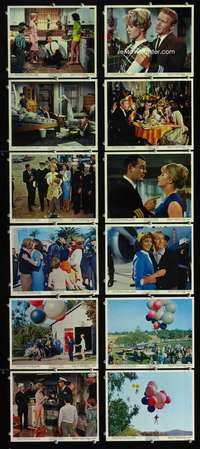s454 TICKLISH AFFAIR 12 8x10 mini movie lobby cards '63 Shirley Jones, Gig Young