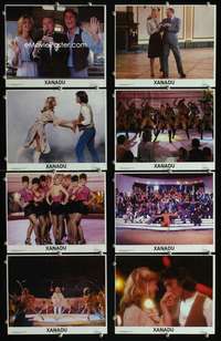 s582 XANADU 8 8x10 mini movie lobby cards '80 Olivia Newton-John, Kelly