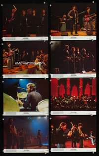 s542 LAST WALTZ 8 8x10 mini movie lobby cards '78 Scorsese