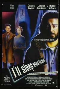 t031 I'LL SLEEP WHEN I'M DEAD English double crown movie poster '03