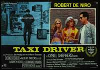 t078 TAXI DRIVER Italian photobusta movie poster '76 De Niro, Scorsese