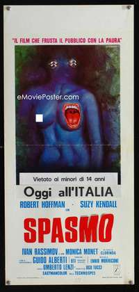 v277 SPASMO Italian locandina movie poster '74 Lenzi, Spasmo!