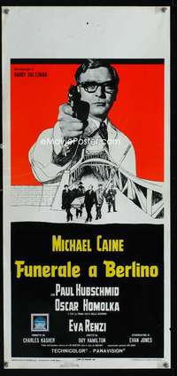 v312 FUNERAL IN BERLIN Italian locandina movie poster '67 Caine