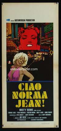 v320 GOODBYE NORMA JEAN Italian locandina movie poster '76 Avelli art!