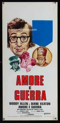 v350 LOVE & DEATH Italian locandina movie poster 75 Woody Allen