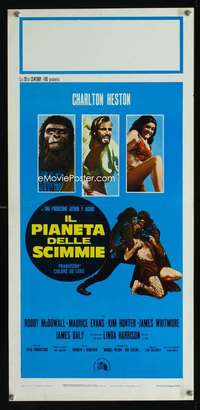 v388 PLANET OF THE APES Italian locandina movie poster R70s Heston