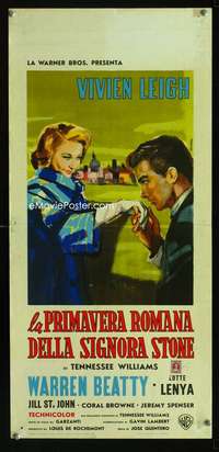 v399 ROMAN SPRING OF MRS STONE Italian locandina movie poster '62