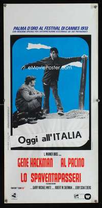v403 SCARECROW Italian locandina movie poster '73 Gene Hackman, Al Pacino