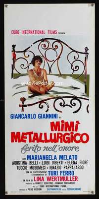 v408 SEDUCTION OF MIMI Italian locandina movie poster '74 Wertmuller