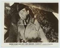 y060 CONFLICT 8x9.75 movie still '45 Humphrey Bogart close up!