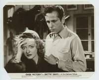 y068 DARK VICTORY 8x10 movie still '39 Humphrey Bogart, Bette Davis