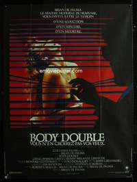 z021 BODY DOUBLE French one-panel movie poster '84 De Palma, Melanie Griffith