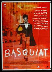 z414 BASQUIAT Italian one-panel movie poster '96 Jeff Wright as Jean Michel