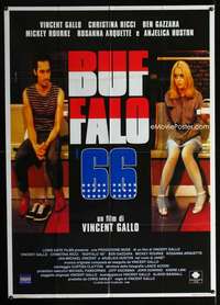 z434 BUFFALO '66 Italian one-panel movie poster '98 Christina Ricci, Gallo