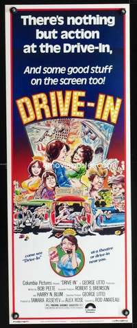 b223 DRIVE-IN insert movie poster '76 teen comedy!