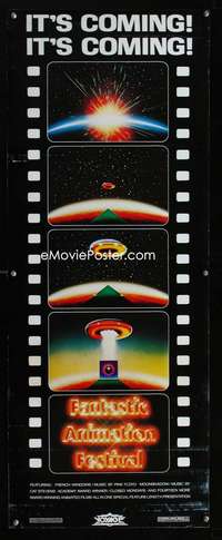 b243 FANTASTIC ANIMATION FESTIVAL insert movie poster '77 Pink Floyd