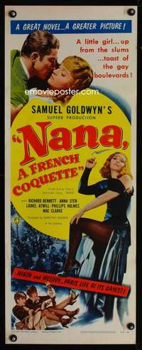 b480 NANA ('34) insert movie poster R54 Anna Sten, Lionel Atwill