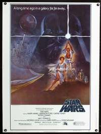 e005 STAR WARS Thirty by Forty movie poster '77 George Lucas classic, Jung art!
