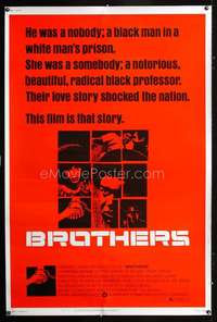 f089 BROTHERS 40x60 movie poster '77 Bernie Casey, Vonetta McGee