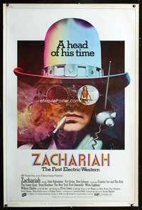 f120 ZACHARIAH 40x60 movie poster '71 drugs and rock & roll!