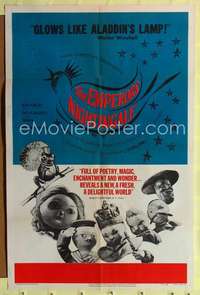 k209 EMPEROR'S NIGHTINGALE one-sheet movie poster '51 H. Christian Andersen