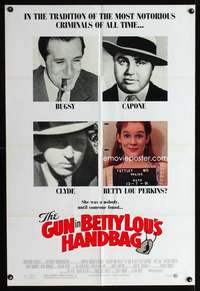 k331 GUN IN BETTY LOU'S HANDBAG one-sheet movie poster '92 P.A. Miller